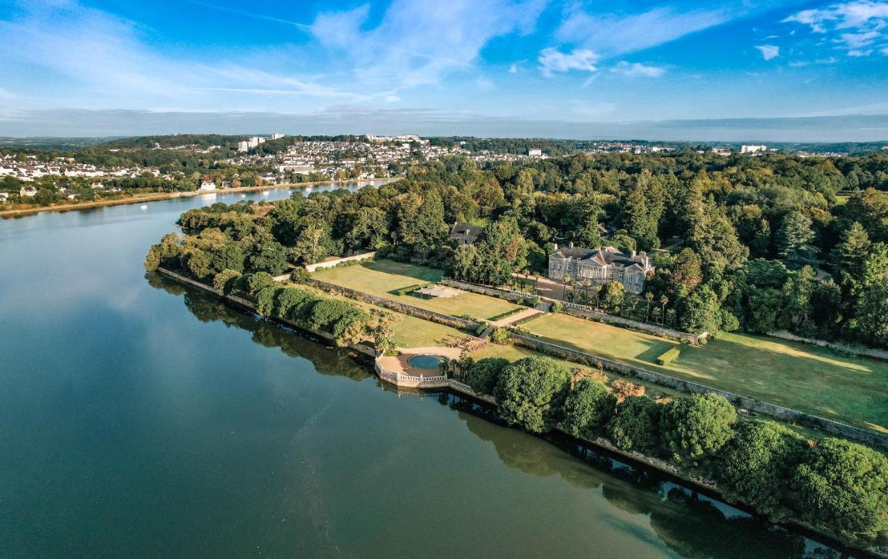 Camping De L'Orangerie De Lanniron Quimper Exterior foto